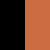 Black/Electric Orange